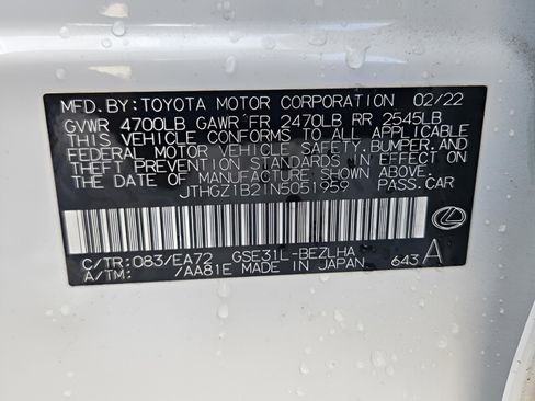 Used 2022 Lexus IS 350 F Sport w/ Accessory Package image 29