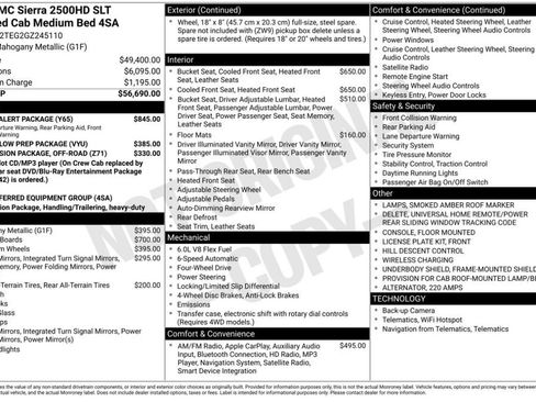 Used 2016 GMC Sierra 2500 SLT w/ Driver Alert Package image 3