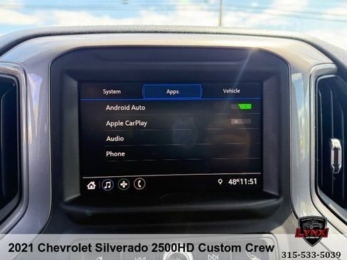 Used 2021 Chevrolet Silverado 2500 Custom w/ Custom Value Package AWD/4WD image 17