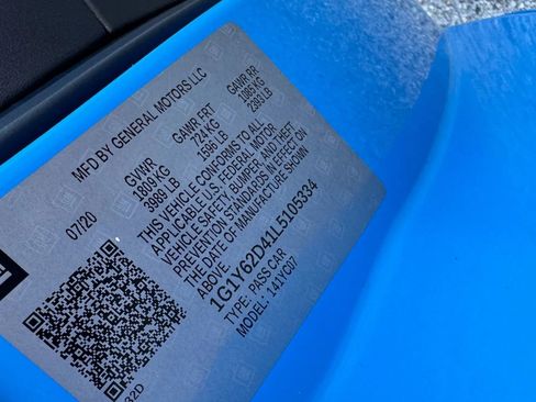 Used 2020 Chevrolet Corvette Stingray Coupe w/ 1LT image 41