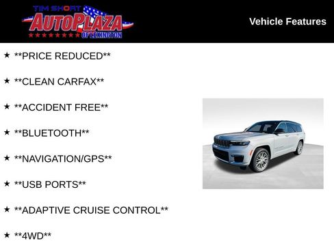 Used 2022 Jeep Grand Cherokee L Summit w/ Advanced Protech Group IV image 8