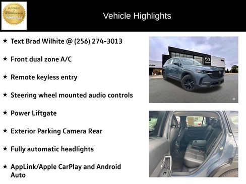 Used 2025 MAZDA CX-50 AWD 2.5 S w/ Preferred Package image 6