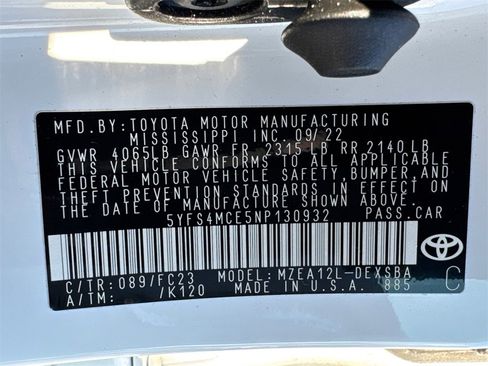 Certified 2022 Toyota Corolla SE image 31