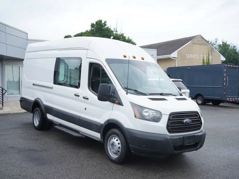 Used 2017 Ford Transit 350 148 High Roof Extended DRW RWD image 3