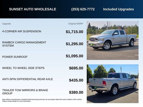 Used 2017 RAM 1500 Laramie Longhorn AWD/4WD image 22