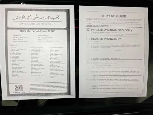 Used 2025 Mercedes-Benz C 300 4MATIC Sedan image 44