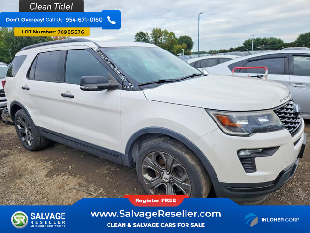Used 2018 Ford Explorer Sport w/ Equipment Group 401A AWD/4WD image 5