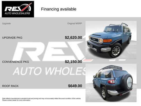 Used 2012 Toyota FJ Cruiser 4WD w/ Upgrade Pkg image 6