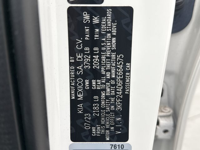 Used 2023 Kia Forte LXS w/ LXS Technology Package FWD image 20