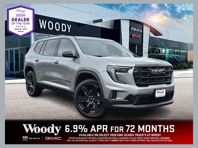 New 2026 GMC Acadia Elevation w/ Black Edition AWD/4WD image 1