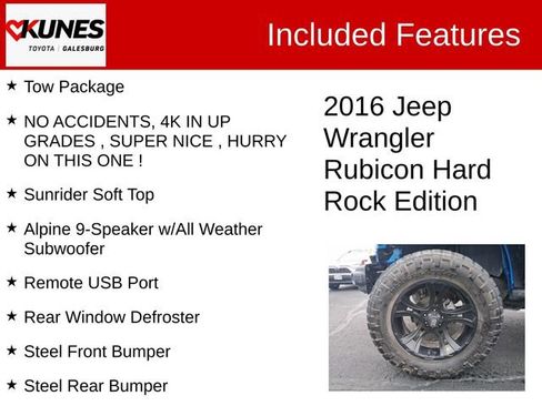 Used 2016 Jeep Wrangler Rubicon image 3