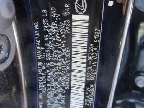 Used 2019 Lexus ES 350 F Sport w/ Accessory Package 2 FWD image 31