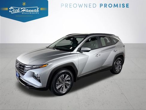 Used 2024 Hyundai Tucson Blue image 1