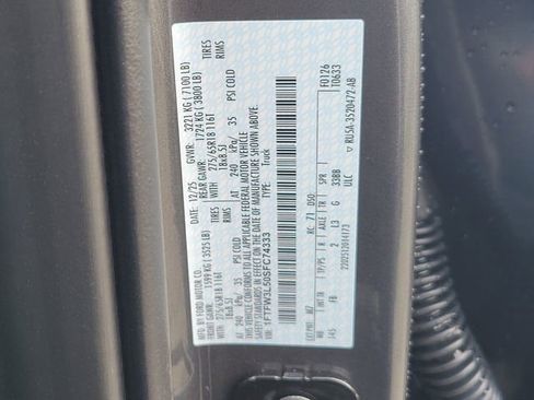 New 2025 Ford F150 XLT w/ Equipment Group 302A MID image 13