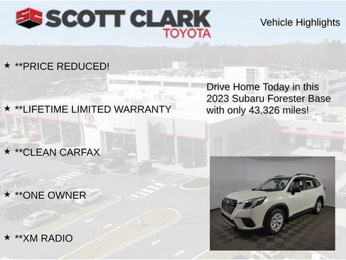 Used 2023 Subaru Forester AWD/4WD image 12