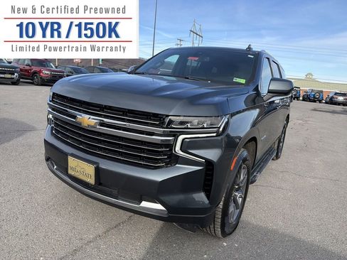 Used 2021 Chevrolet Tahoe LT w/ Rear Media and Nav Package image 1