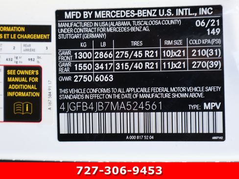 Certified 2021 Mercedes-Benz GLE 350 image 27