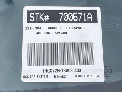 Used 2025 Honda Accord Sport image 31