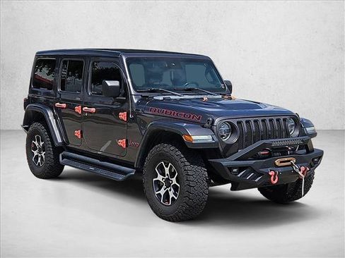 Used 2021 Jeep Wrangler Unlimited Rubicon AWD/4WD image 3