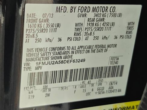 Used 2013 Ford Expedition Limited AWD/4WD image 57