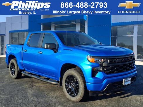 New 2025 Chevrolet Silverado 1500 Custom w/ Turbomax Blackout Package image 1