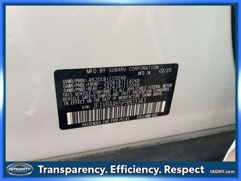 Used 2023 Subaru WRX image 16