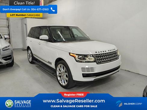 Used 2014 Land Rover Range Rover HSE AWD/4WD image 1