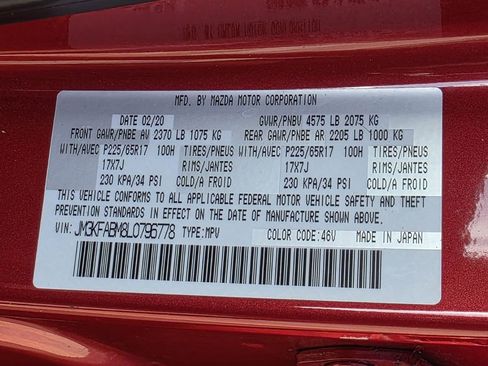 Used 2020 MAZDA CX-5 Sport image 42