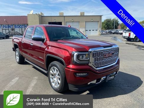 Used 2016 GMC Sierra 1500 Denali w/ Enhanced Driver Alert Package AWD/4WD image 1