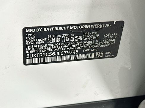 Used 2018 BMW X3 xDrive30i AWD/4WD image 12
