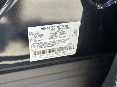 Certified 2022 Ford Explorer XLT w/ Equipment Group 202A AWD/4WD image 15