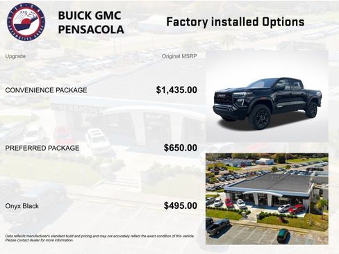 New 2025 GMC Canyon Elevation w/ Convenience Package image 3