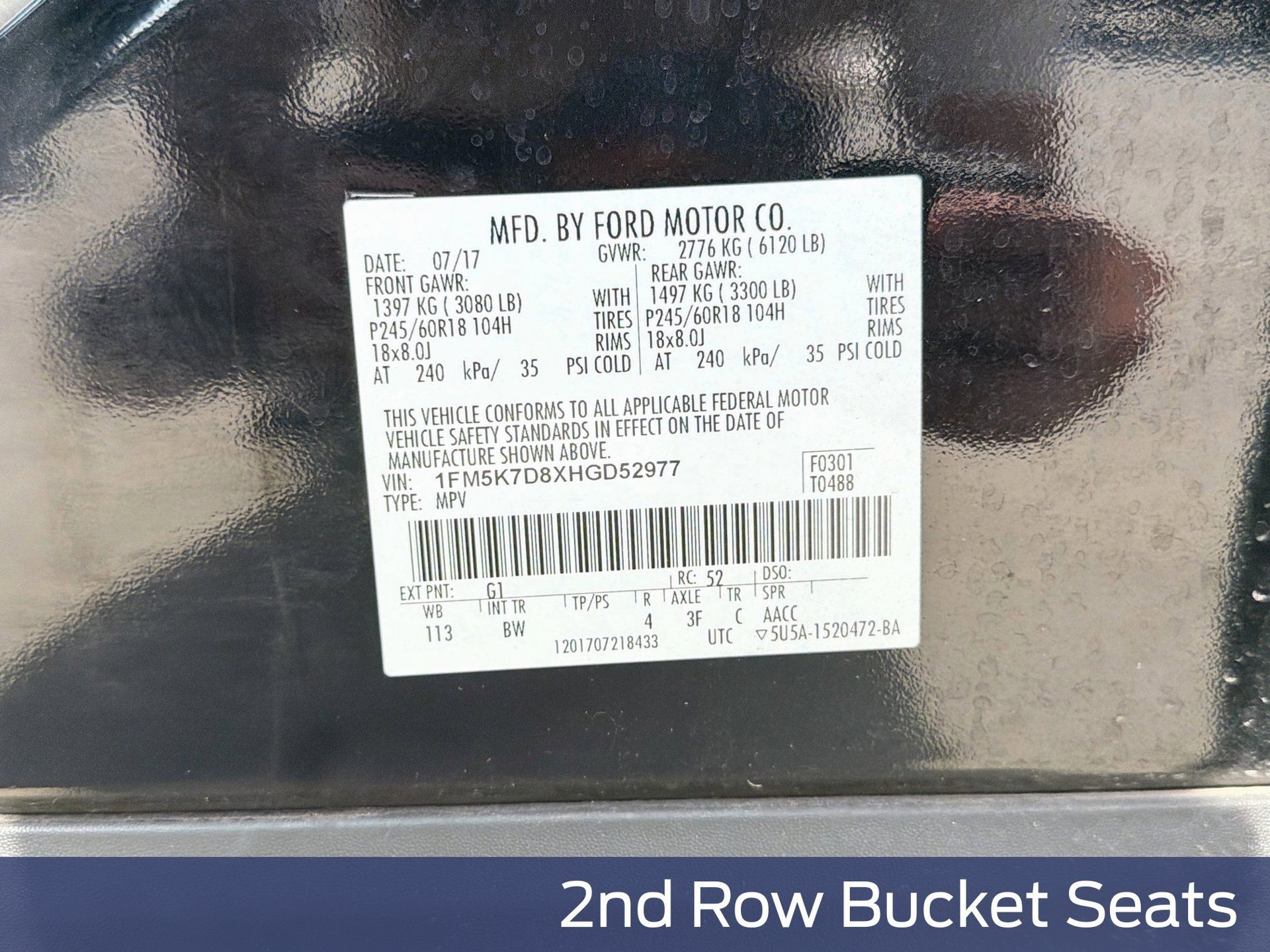 Used 2017 Ford Explorer XLT w/ Equipment Group 202A FWD image 25