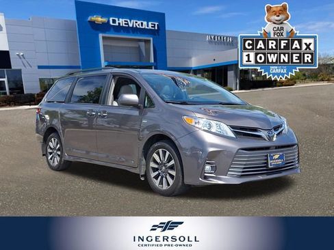 Used 2019 Toyota Sienna XLE w/ XLE Navigation Package AWD/4WD image 1