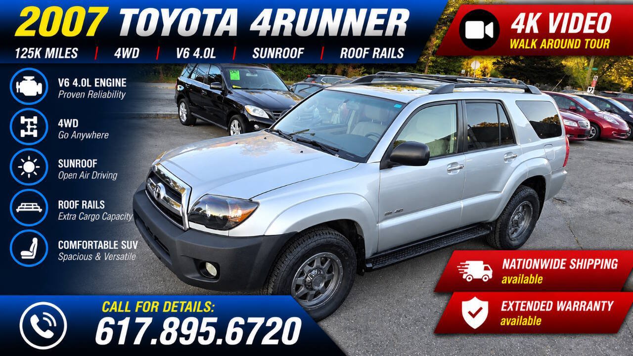 Used 2007 Toyota 4Runner SR5 AWD/4WD image 1