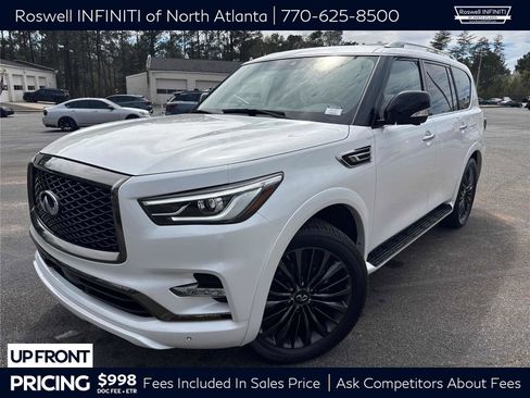 Used 2021 INFINITI QX80 Premium Select w/ Cargo Package image 1