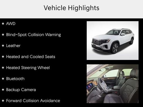 Used 2024 Volkswagen Atlas SE AWD/4WD image 7