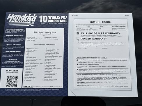 Used 2023 RAM 1500 Big Horn image 34