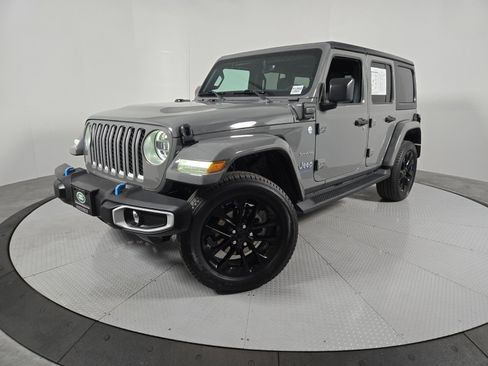 Used 2023 Jeep Wrangler Unlimited Sahara w/ Cold Weather Group image 1