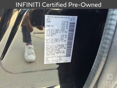 Certified 2026 INFINITI QX60 Luxe w/ Cargo Package image 30