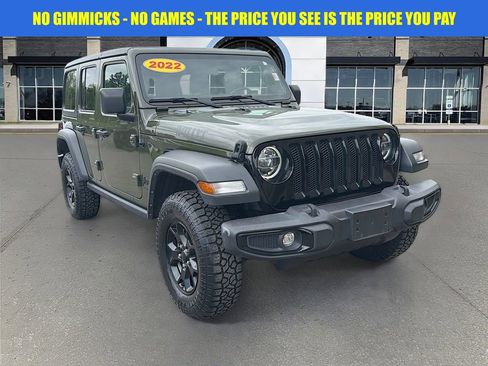 Used 2022 Jeep Wrangler Unlimited Sport AWD/4WD image 1