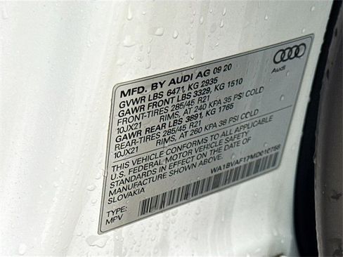 Used 2021 Audi Q8 Premium Plus w/ Premium Plus Package image 35