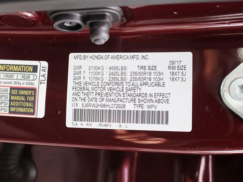 Used 2017 Honda CR-V Touring image 39