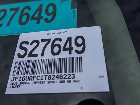 New 2026 Subaru Impreza 2.0i Sport AWD/4WD image 41