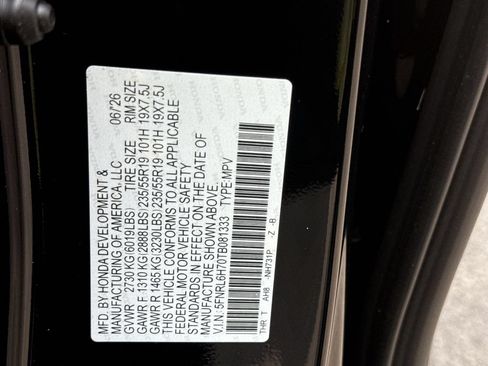 New 2026 Honda Odyssey Sport-L image 28
