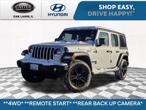 Used 2022 Jeep Wrangler Unlimited Sport image 1