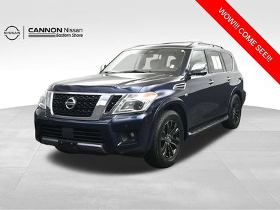Used 2019 Nissan Armada Platinum w/ Captain's Chairs Package
