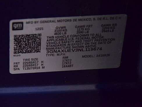 Used 2022 Chevrolet Equinox LT AWD/4WD image 15