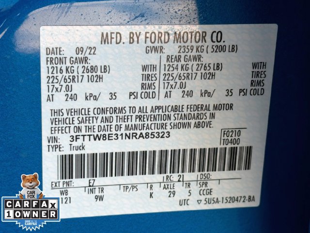Certified 2022 Ford Maverick XL FWD image 41