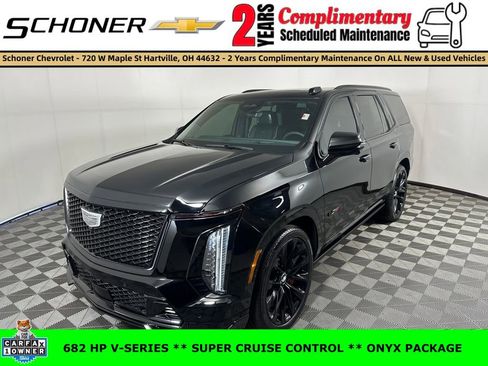 Used 2026 Cadillac Escalade V w/ LPO, ONYX Package AWD/4WD image 1
